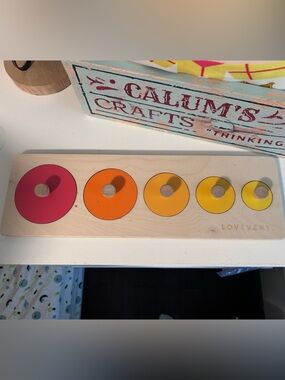 Lovevery wood puzzle